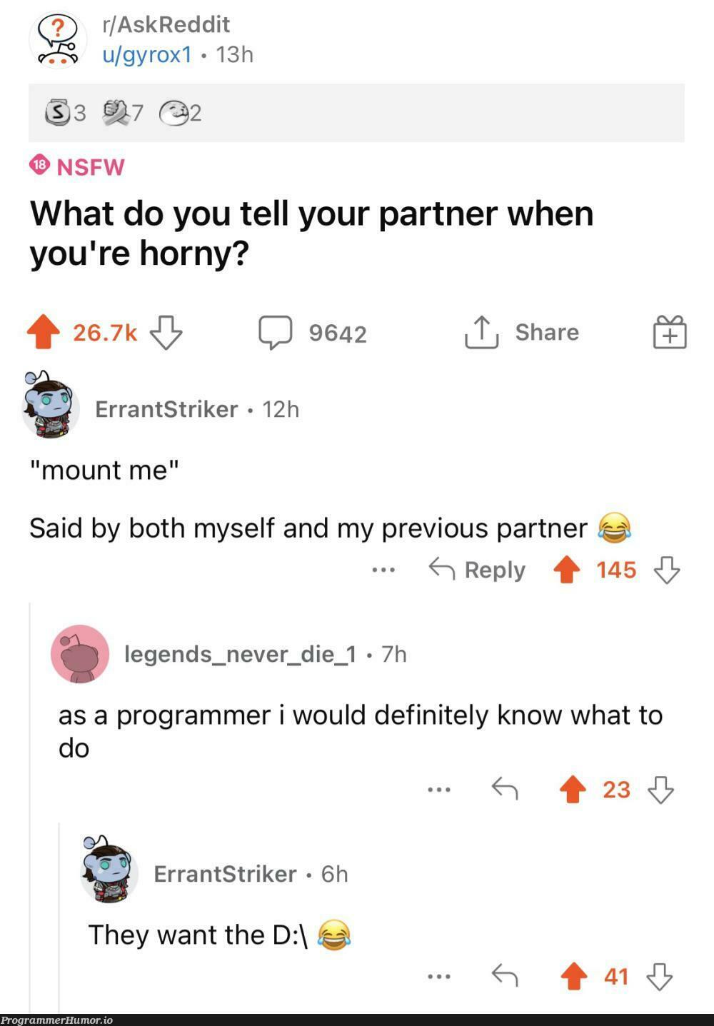 This belongs here | programmer-memes, program-memes, reddit-memes, bot-memes | ProgrammerHumor.io