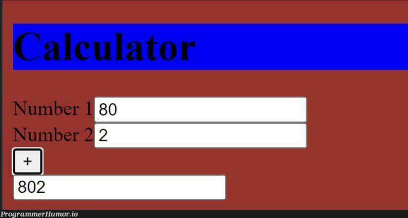 Calculator EZ | ProgrammerHumor.io