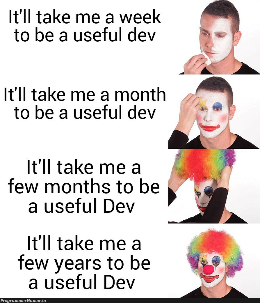 Junior Developer struggles | developer-memes | ProgrammerHumor.io