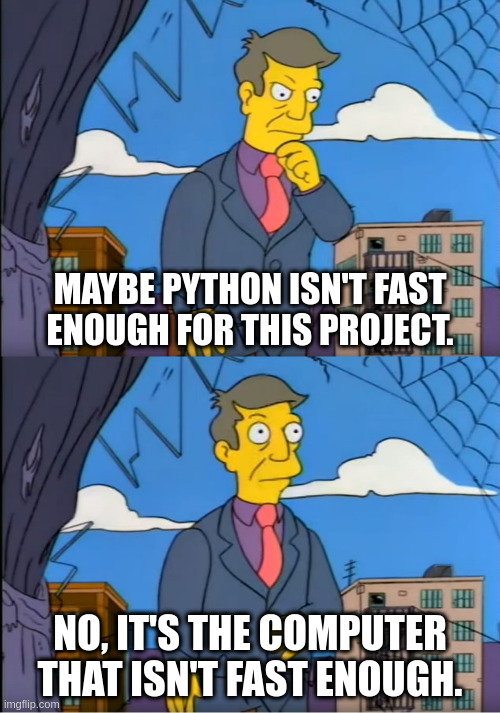 Don't tread on m~uRrrGhh | python-memes | ProgrammerHumor.io