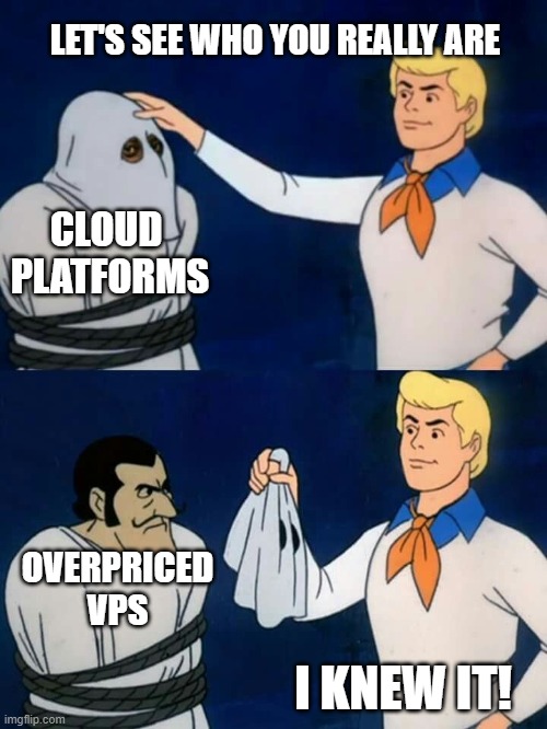 AWS, Azure, GCP.... | aws-memes, azure-memes, gcp-memes | ProgrammerHumor.io