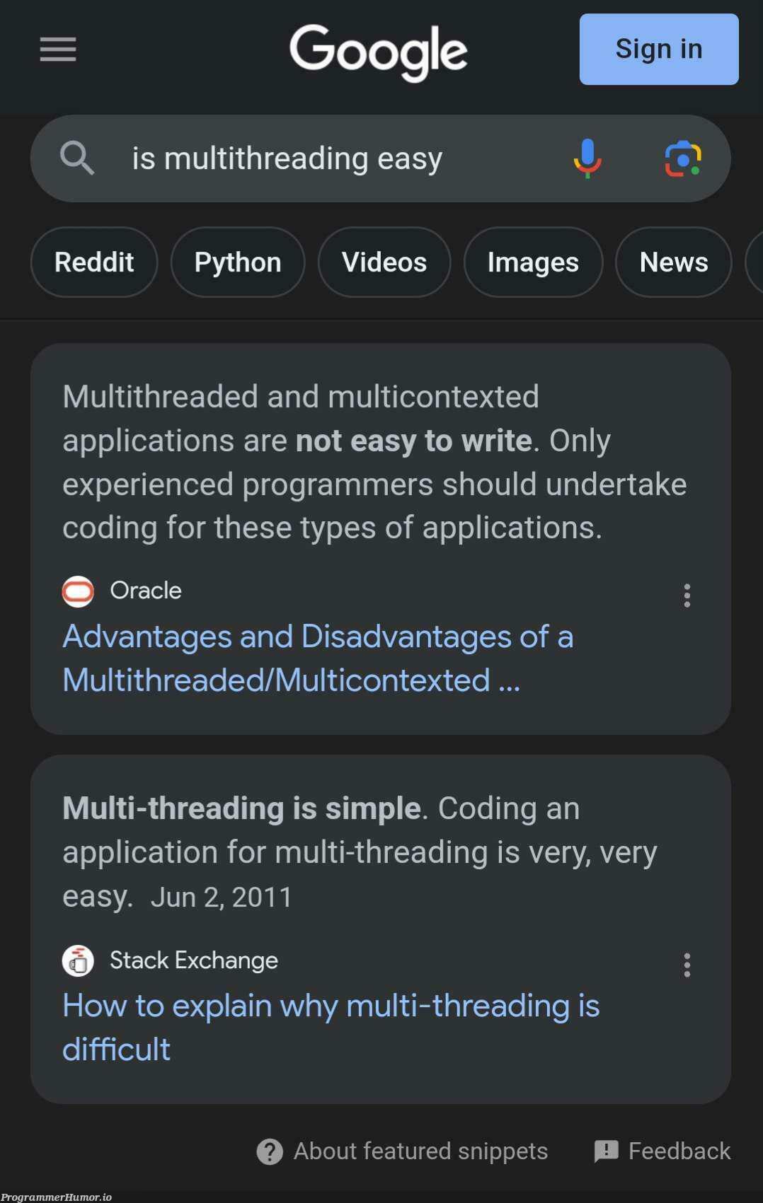 CringeJavaProfessionalVsChadStackExchangeUser | programmer-memes, coding-memes, java-memes, python-memes, stack-memes, program-memes, google-memes, threading-memes, multithreading-memes, oracle-memes, image-memes, reddit-memes, ide-memes, feature-memes | ProgrammerHumor.io