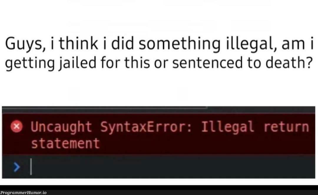 I am a wanted fugitive now.💀 | git-memes, error-memes | ProgrammerHumor.io