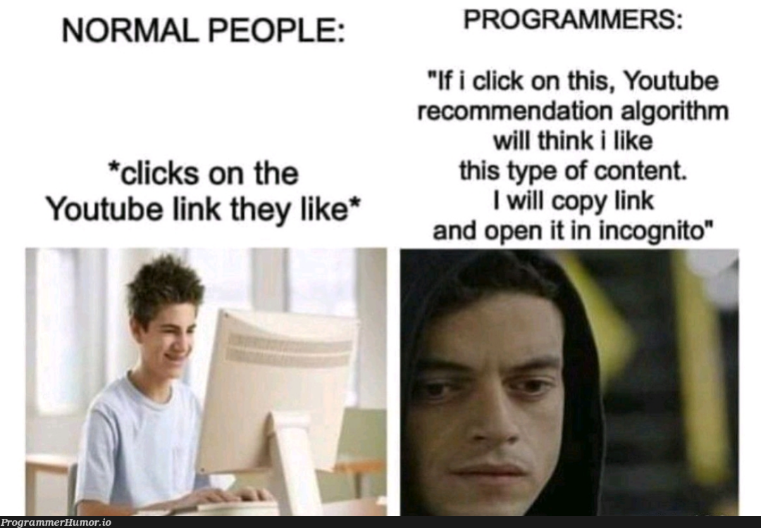 programmersBeLike | programmer-memes, program-memes, algorithm-memes, cli-memes, IT-memes, youtube-memes | ProgrammerHumor.io