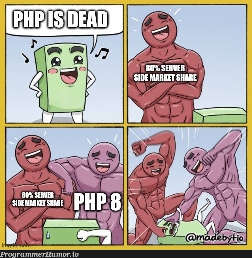 phpGonnaDieWhenWeGetFusionPower | php-memes | ProgrammerHumor.io