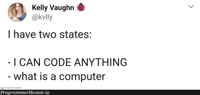 Literally an "us irl" moment | code-memes, computer-memes | ProgrammerHumor.io