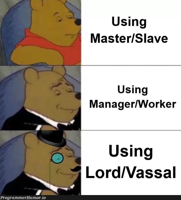 Since we're all upgrading our terms these days... | manager-memes | ProgrammerHumor.io