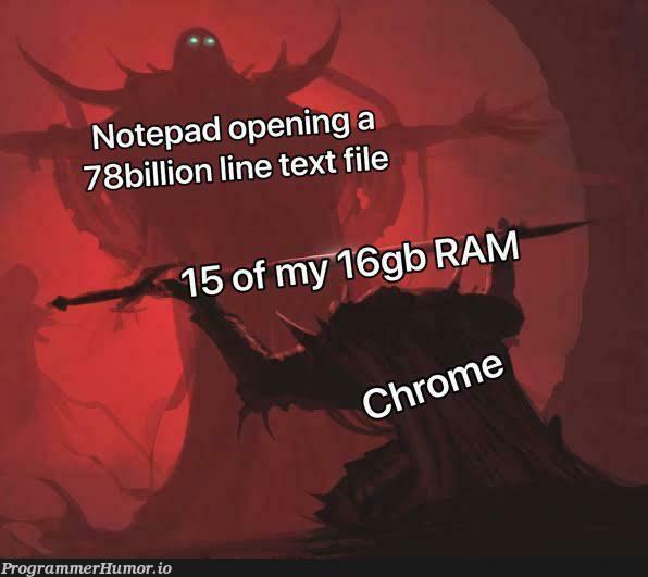 Inspired by a recent post | notepad-memes | ProgrammerHumor.io
