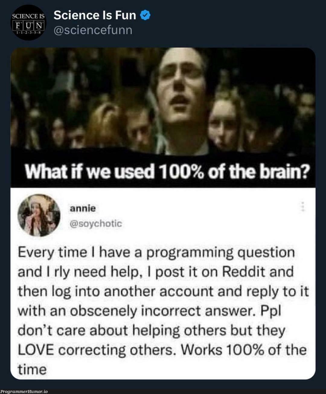 ExploitTheHivemind | programming-memes, program-memes, reddit-memes, IT-memes, exploit-memes | ProgrammerHumor.io