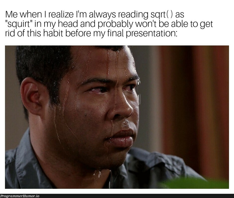 I fear no presentation. But that thing... it scares me. | IT-memes | ProgrammerHumor.io