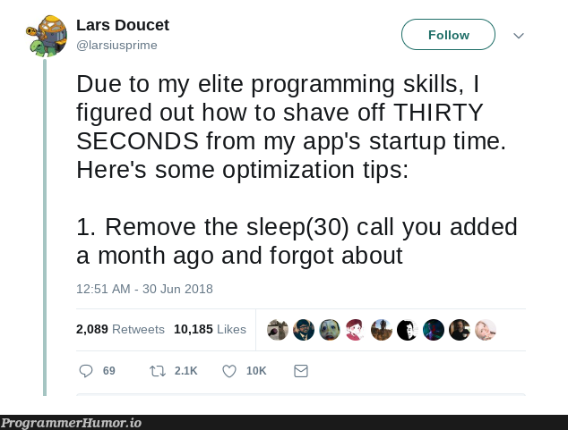 In my case it's intentional | programming-memes, program-memes, c-memes, startup-memes | ProgrammerHumor.io