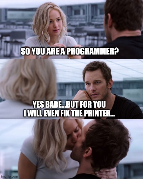 literallyHappenedTodayANewPickUpLineForMyBros | ProgrammerHumor.io