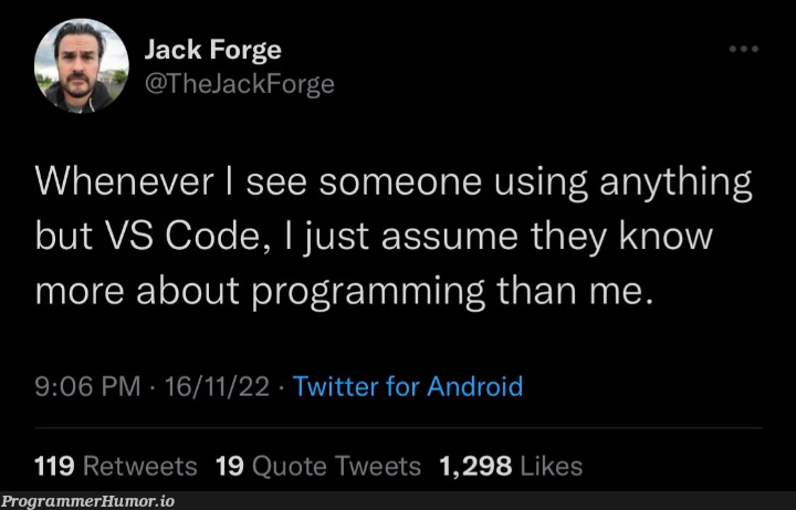 notepadIntensifies | programming-memes, code-memes, android-memes, program-memes, vs code-memes, twitter-memes, retweet-memes, notepad-memes | ProgrammerHumor.io