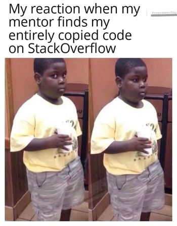 soWhatsWrong | code-memes, stackoverflow-memes, stack-memes, react-memes, overflow-memes | ProgrammerHumor.io