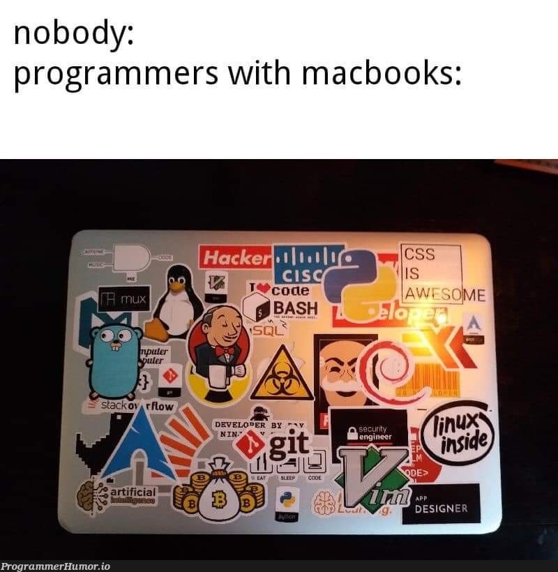 Full Stackoverflow Developer | programmer-memes, developer-memes, stackoverflow-memes, stack-memes, program-memes, overflow-memes, mac-memes, macbook-memes, full stack-memes | ProgrammerHumor.io