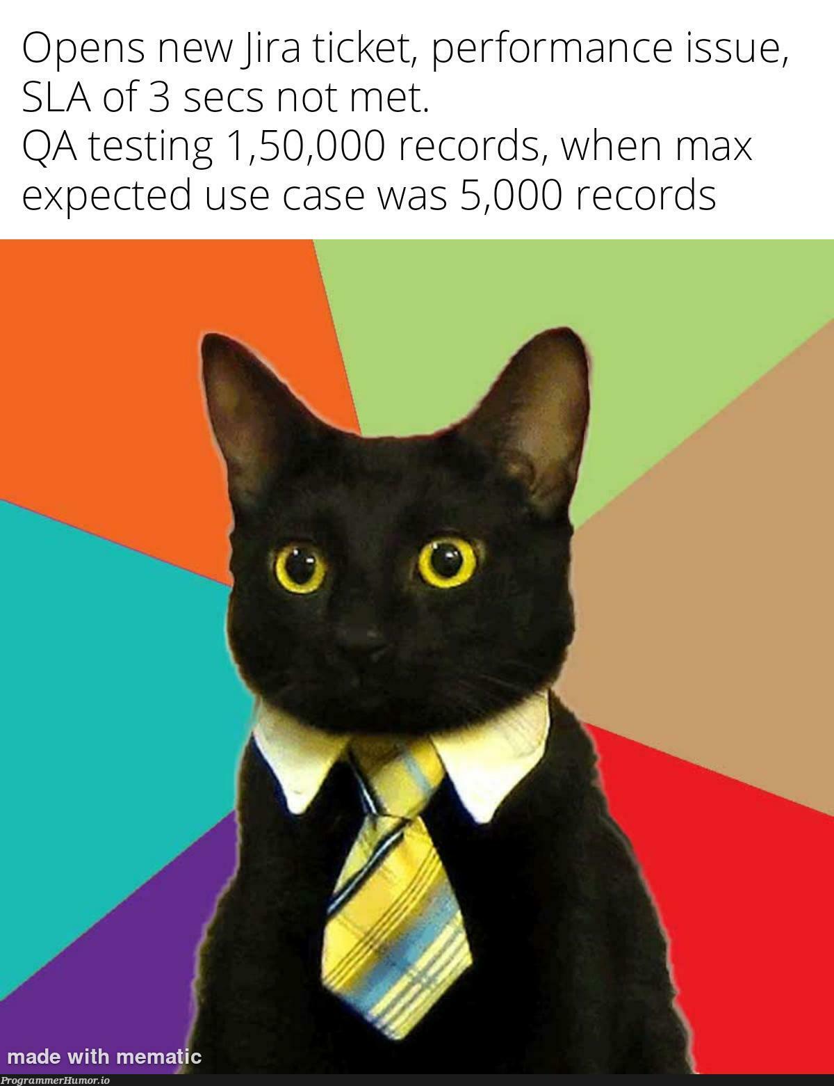 performanceIssue | testing-memes, test-memes, performance-memes, qa-memes, rds-memes, cs-memes | ProgrammerHumor.io