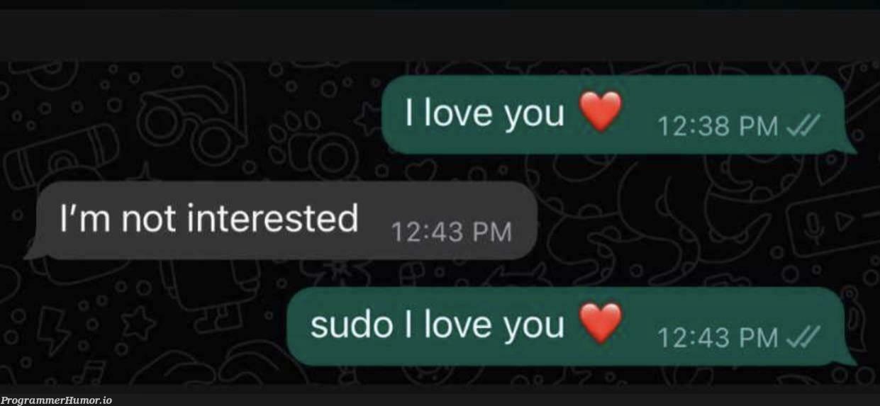 access denied? no problem, call sudo!😂 | rest-memes, sudo-memes | ProgrammerHumor.io