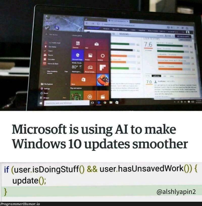 windowsUpdates | windows-memes, api-memes, date-memes, microsoft-memes | ProgrammerHumor.io