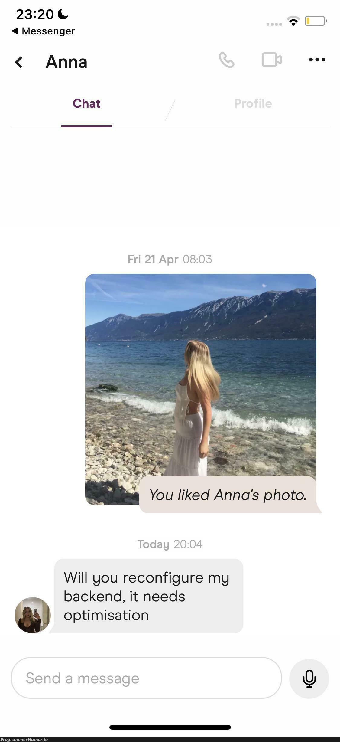 A for effort, Anna | backend-memes, IT-memes | ProgrammerHumor.io
