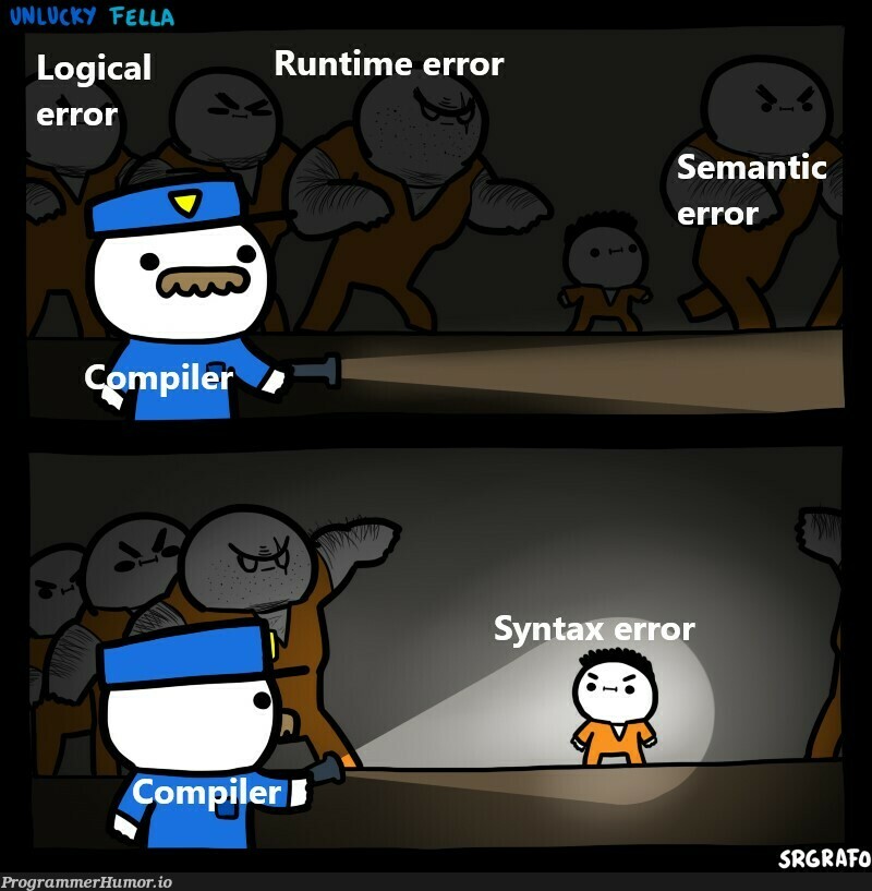 It's not like I can handle that one very efficiently either | error-memes, runtime-memes | ProgrammerHumor.io