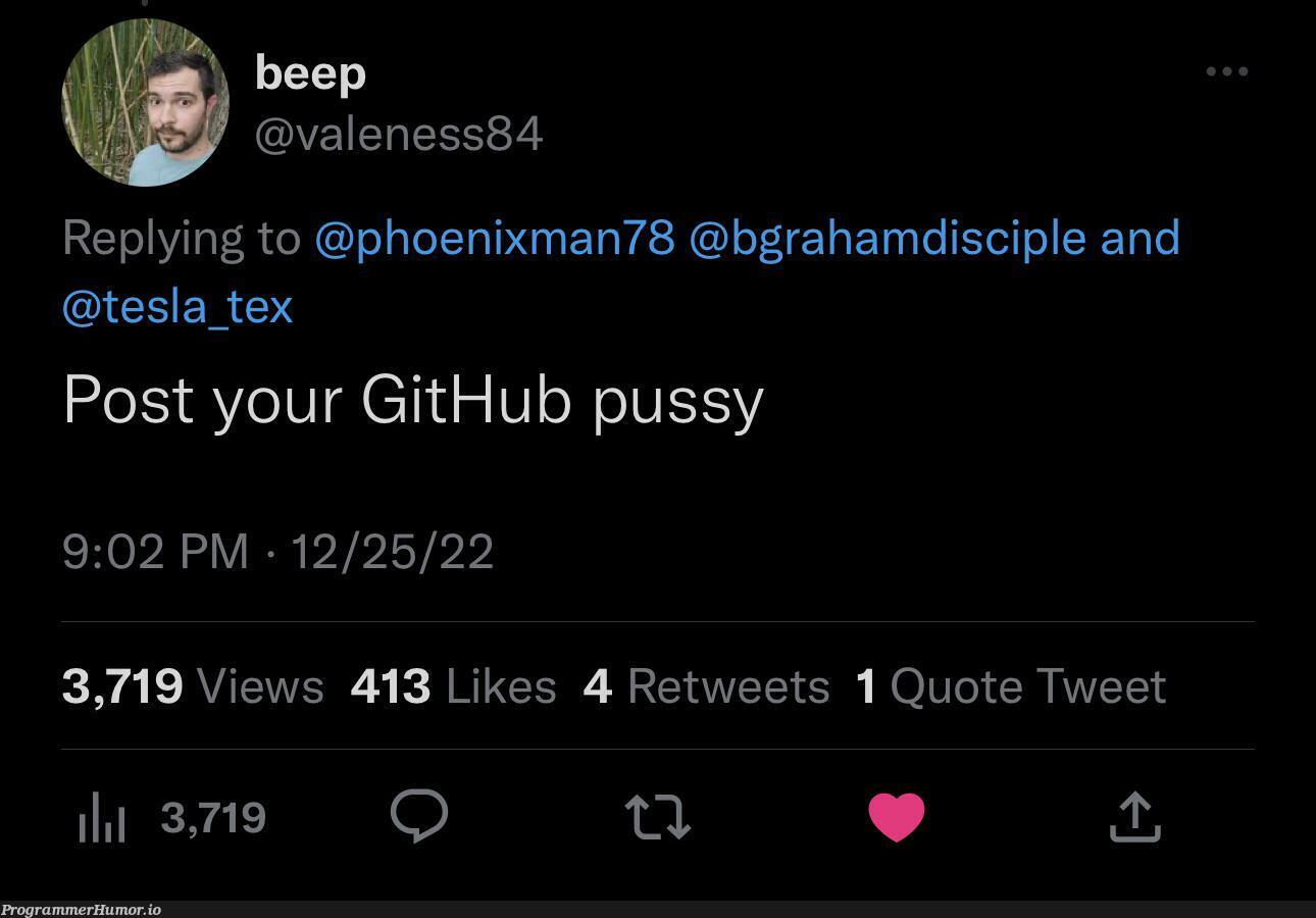 this gotta be a declaration of war or something | git-memes, github-memes, retweet-memes | ProgrammerHumor.io