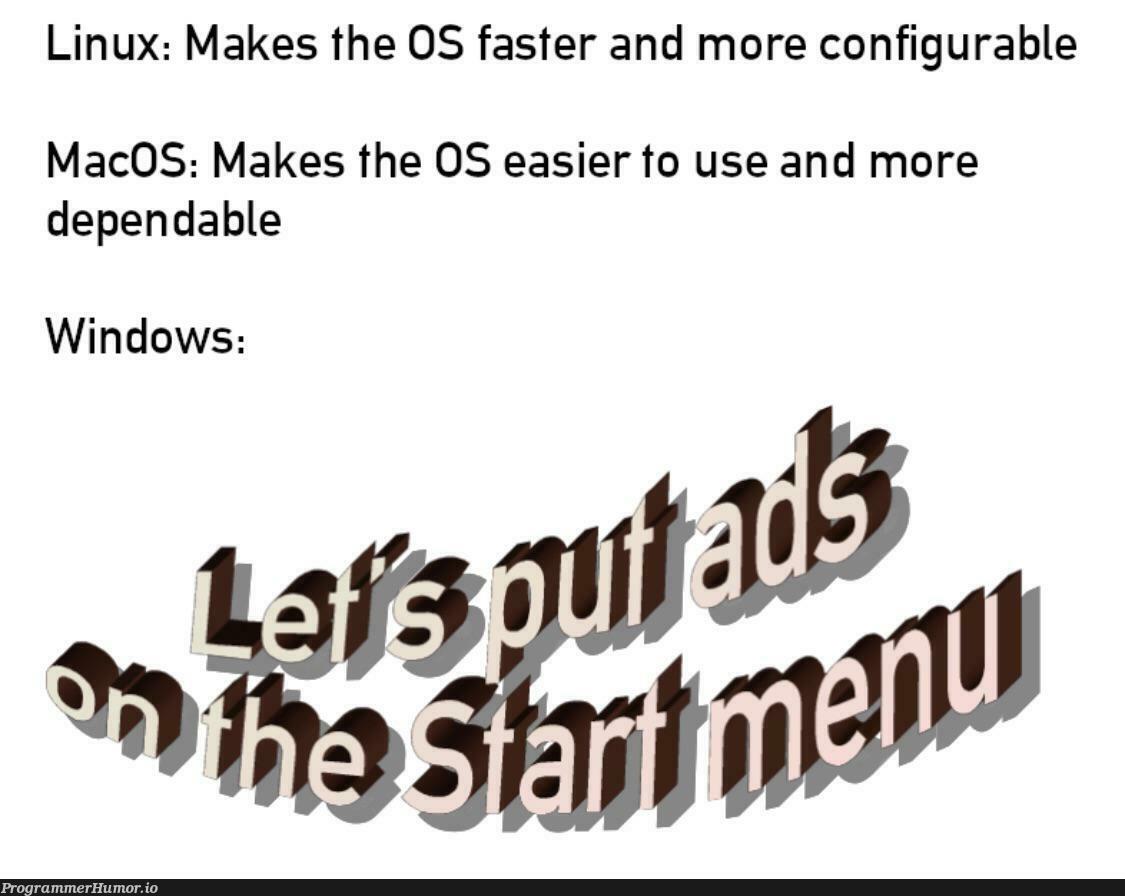 iUseLinuxBtw | linux-memes, ux-memes, windows-memes, macos-memes, mac-memes | ProgrammerHumor.io