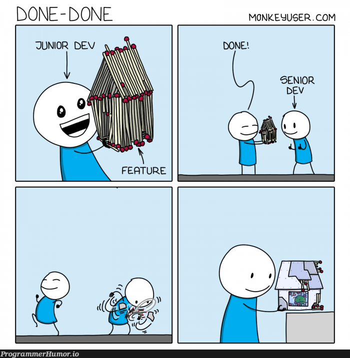 Just Senior Dev Things...!! | ProgrammerHumor.io