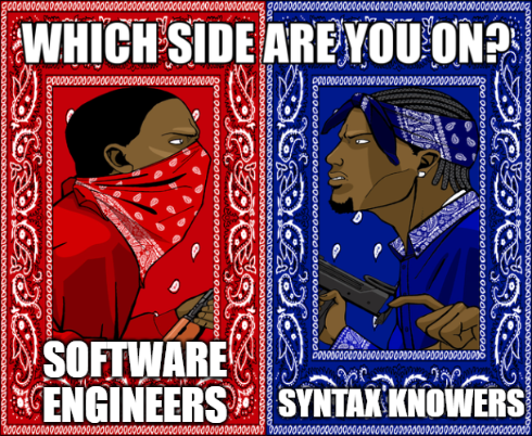 Which side are you on? | ide-memes | ProgrammerHumor.io