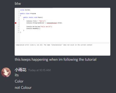 When bri'ish try to learn to code | code-memes, try-memes | ProgrammerHumor.io