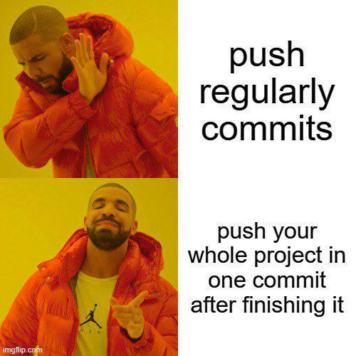 oneWholeCommit | IT-memes | ProgrammerHumor.io