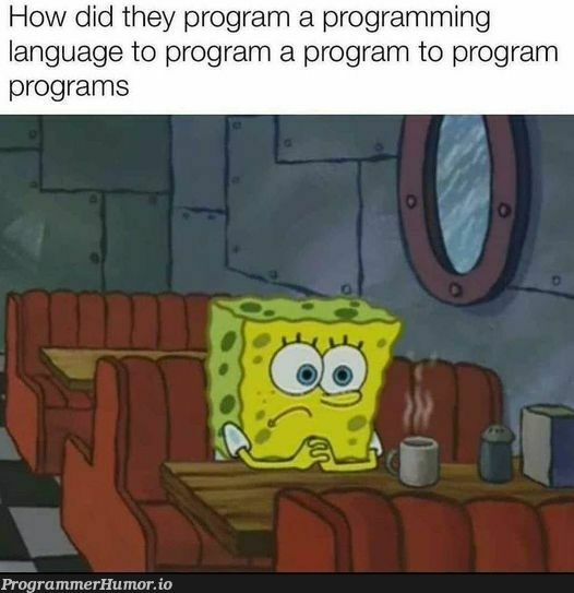 This hurt my brain | programming-memes, program-memes, language-memes, programming language-memes | ProgrammerHumor.io