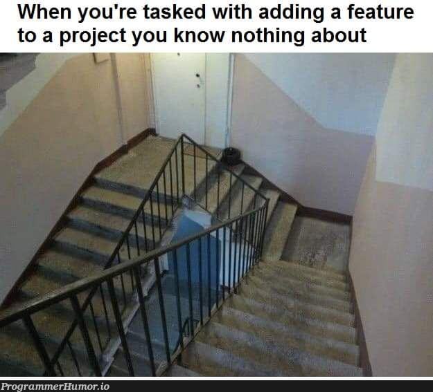 New features are weird | feature-memes | ProgrammerHumor.io