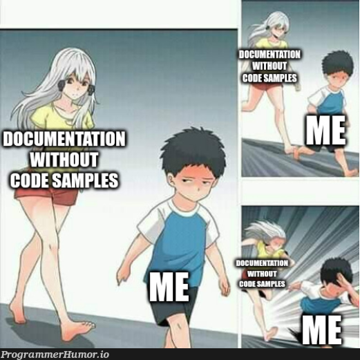 I use this sub to vent about docs | cs-memes | ProgrammerHumor.io