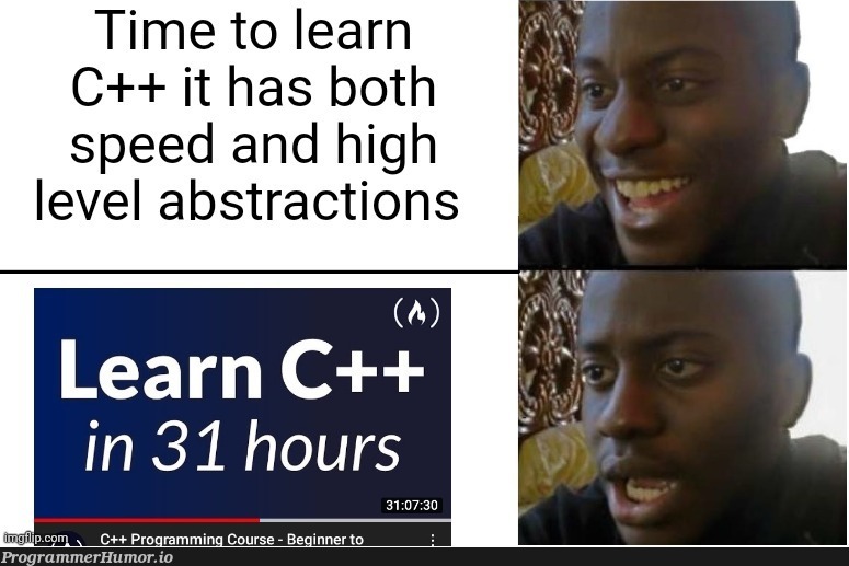 It's actually my favourite programming language don't @me | programming-memes, program-memes, c++-memes, IT-memes, bot-memes, language-memes, programming language-memes | ProgrammerHumor.io