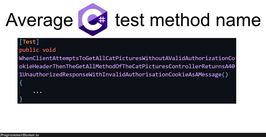 leaveNoRoomForDoubt | test-memes, cli-memes, header-memes, cookie-memes | ProgrammerHumor.io