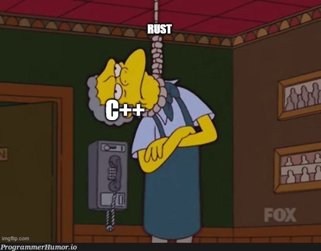 C++ after Rust tries to kill it for over 10 years | c++-memes, IT-memes, rust-memes | ProgrammerHumor.io
