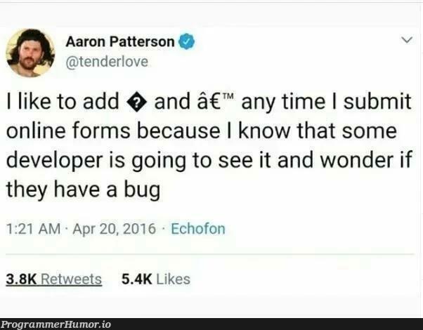 teasingDevelopersBy | developer-memes, bug-memes, forms-memes, IT-memes, retweet-memes | ProgrammerHumor.io