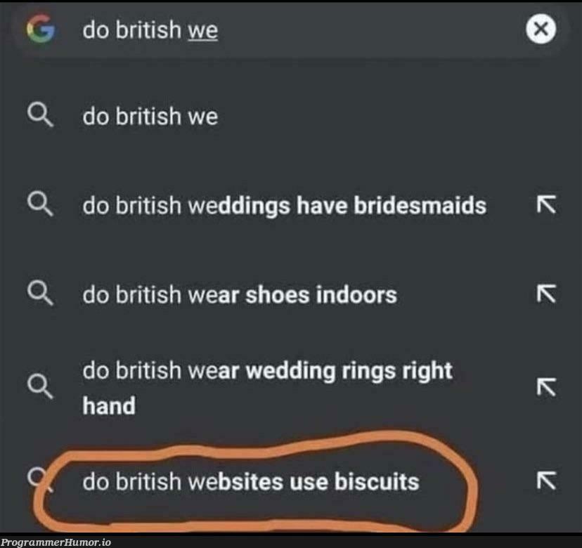 biscuits | web-memes, website-memes, ide-memes | ProgrammerHumor.io