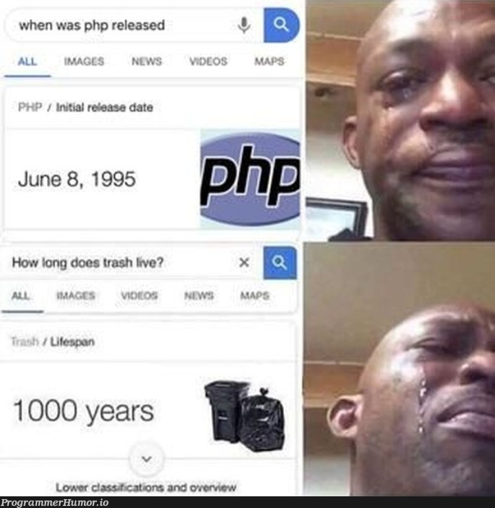 No offense just a joke | php-memes, image-memes, class-memes, date-memes, release-memes, ide-memes | ProgrammerHumor.io