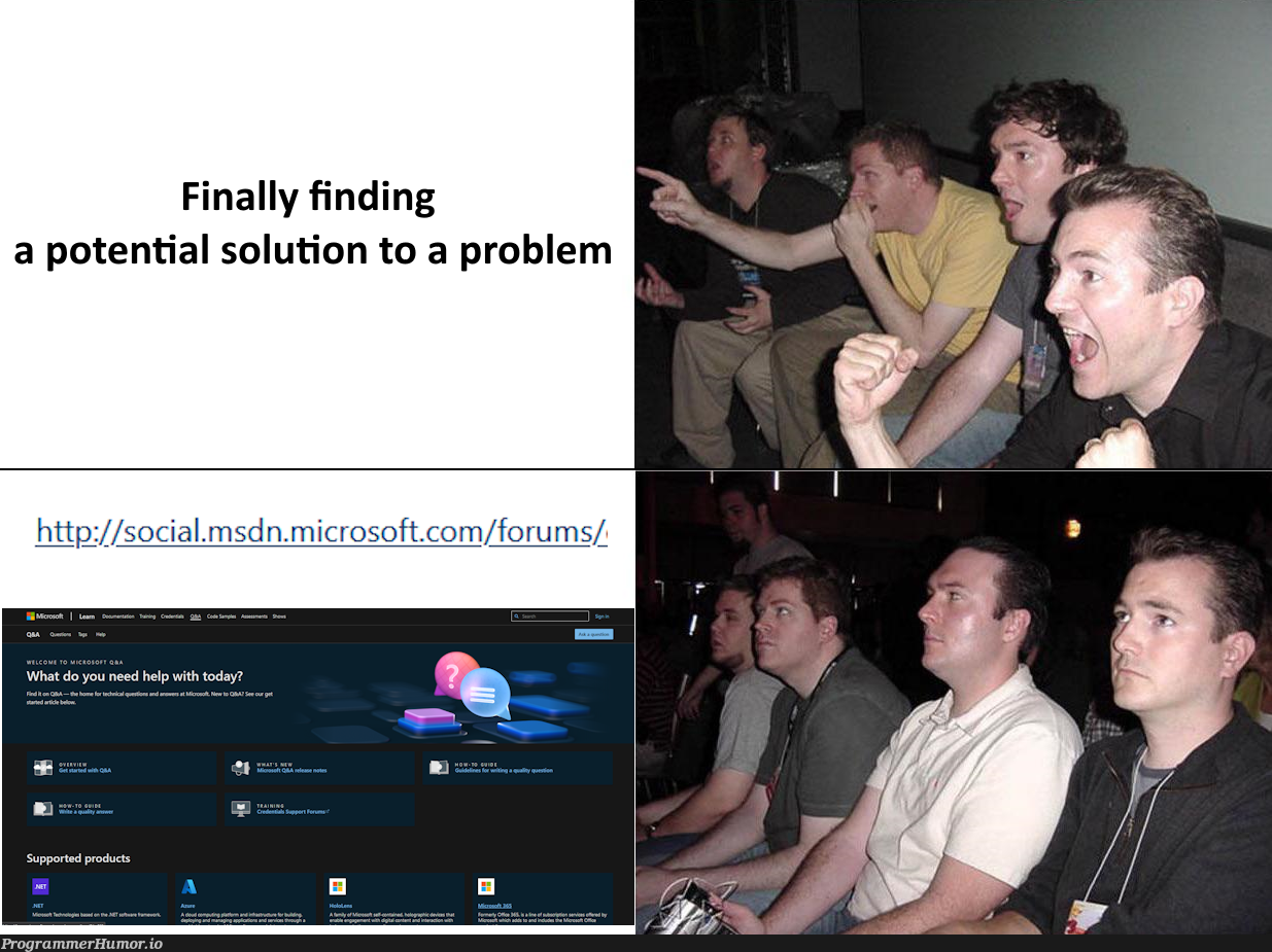 fuckMicrosoftAndTheirDeadLinks | microsoft-memes, product-memes | ProgrammerHumor.io