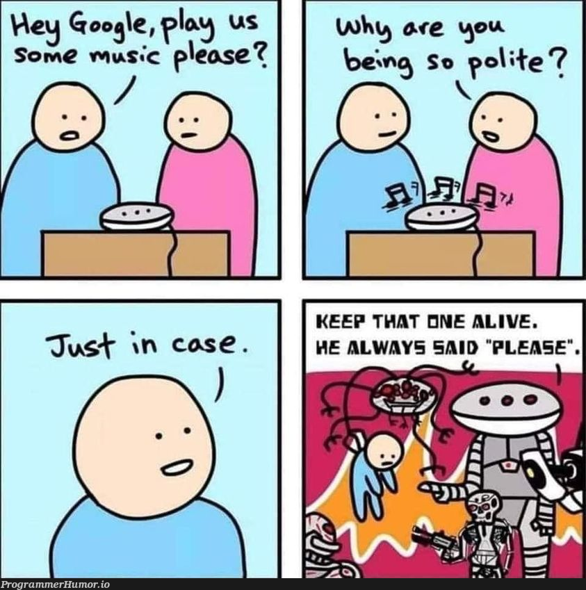 Am I saying "please" the correct way? | ProgrammerHumor.io