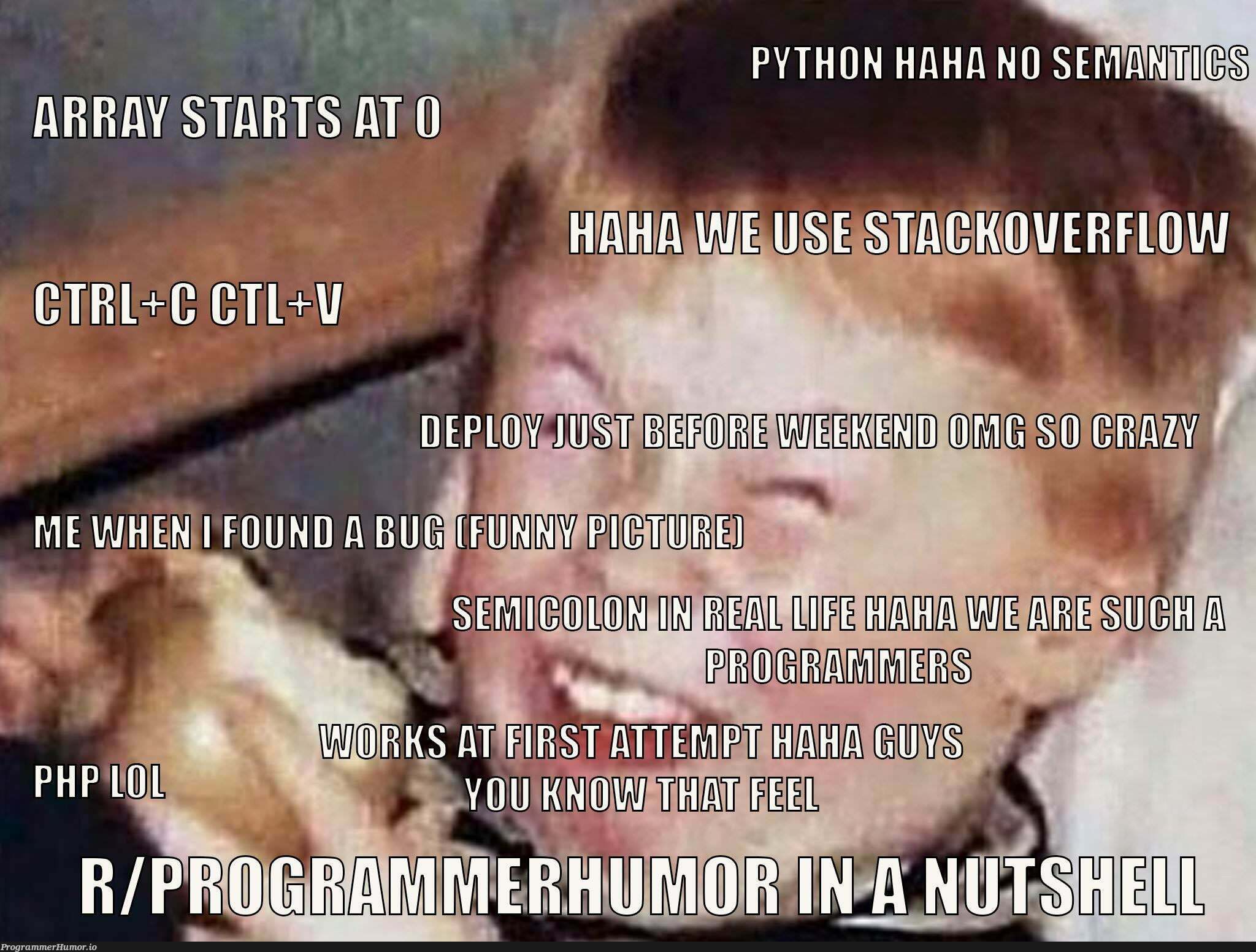 Programmer Humor in a nutshell | programmer-memes, program-memes, shell-memes | ProgrammerHumor.io