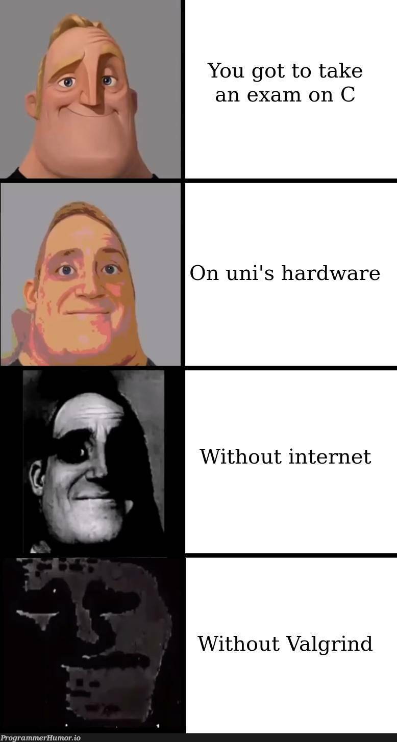 My GF's uni experience | hardware-memes, c-memes, internet-memes | ProgrammerHumor.io