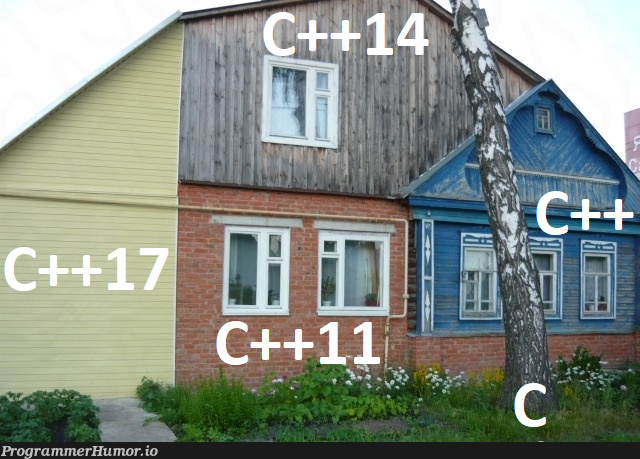 Design and Evolution of C++ | design-memes, c++-memes | ProgrammerHumor.io