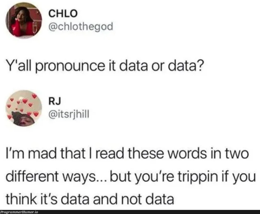 dataData | data-memes, IT-memes, rds-memes | ProgrammerHumor.io