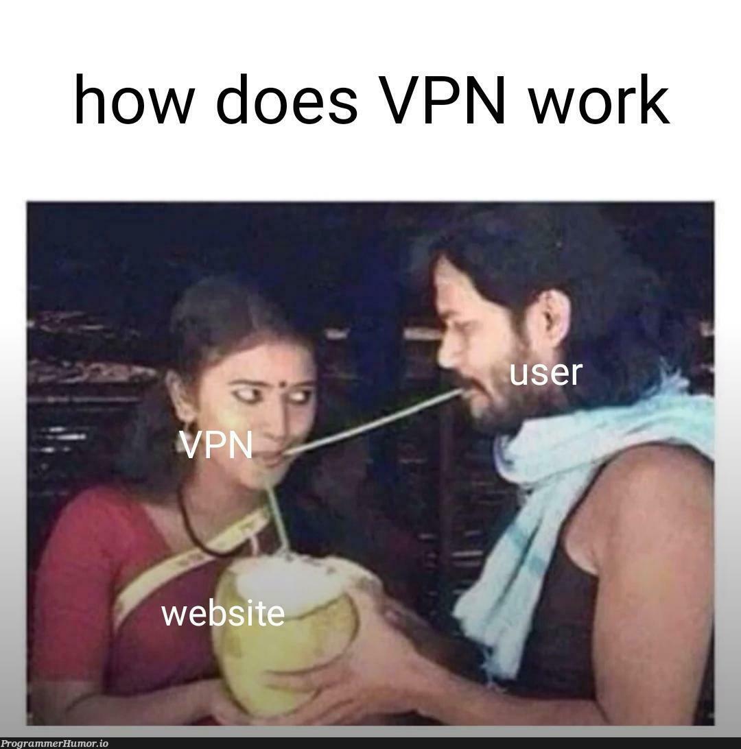 howVPNworks | vpn-memes | ProgrammerHumor.io