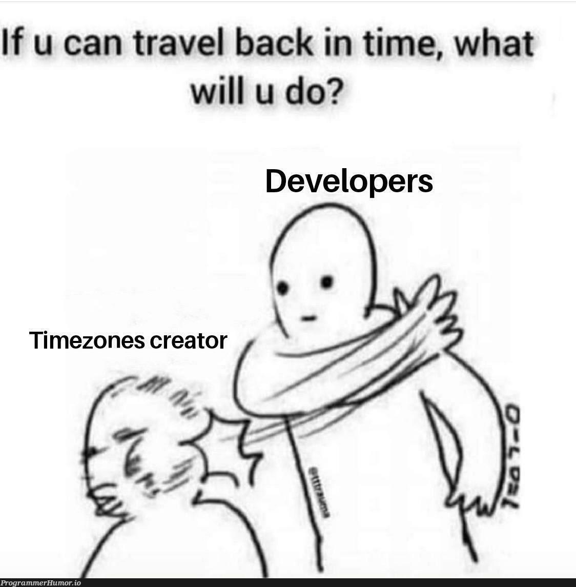 timezoneCreator | developer-memes | ProgrammerHumor.io