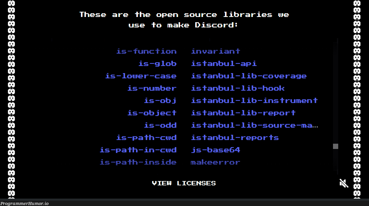 discordUsesWhat | discord-memes, function-memes, api-memes, ide-memes, open source-memes | ProgrammerHumor.io