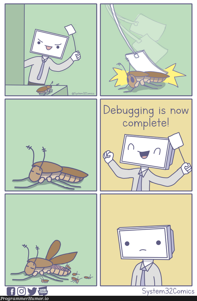 Debugging | debugging-memes, bug-memes, debug-memes | ProgrammerHumor.io