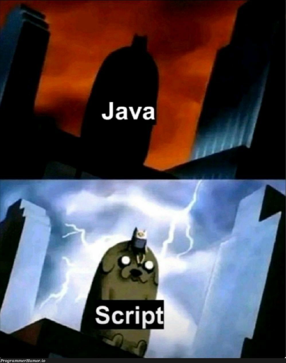 JavaVsJavaScript | javascript-memes, java-memes | ProgrammerHumor.io